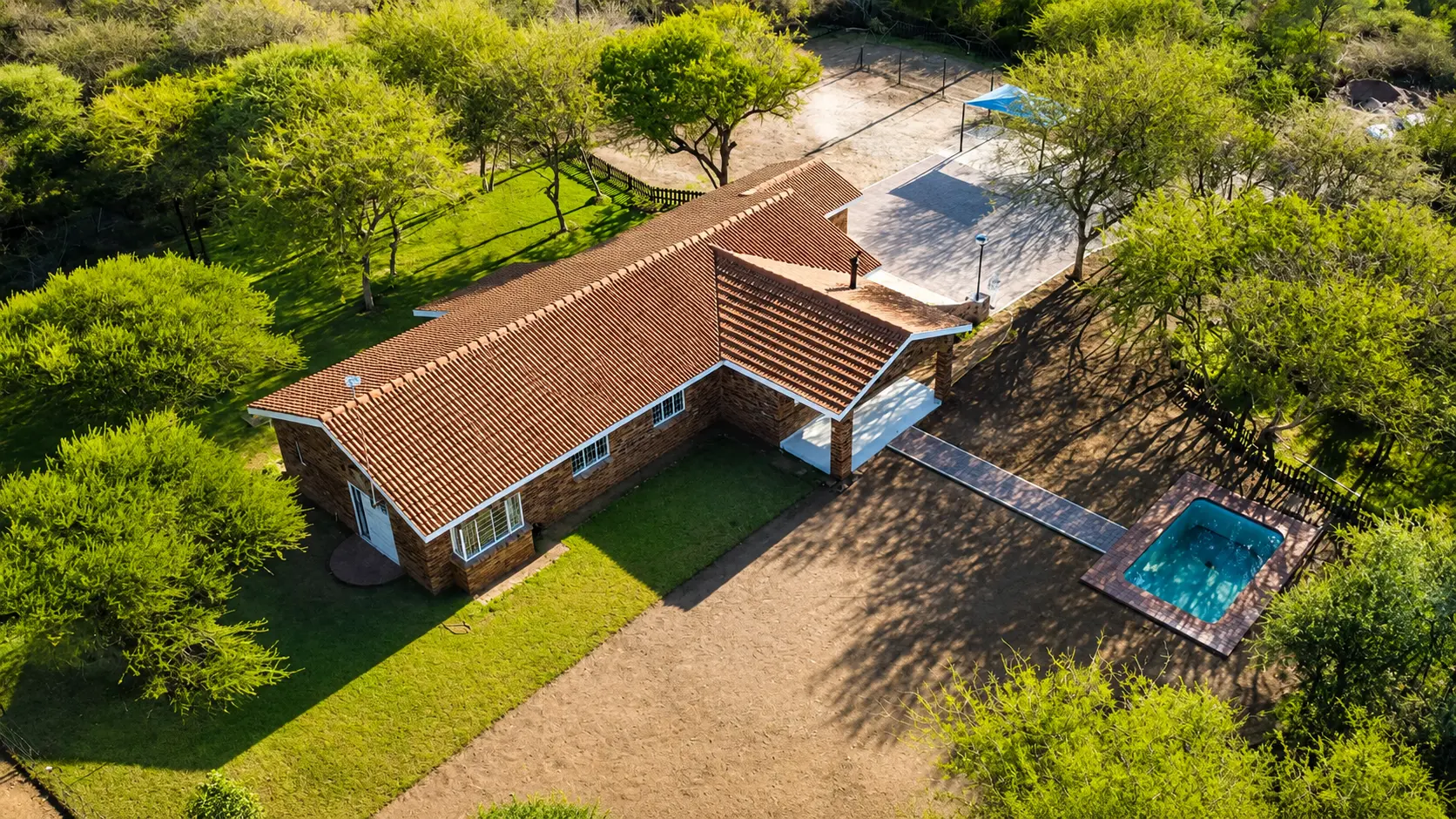 Refurbished three-bedroom house in Notwane